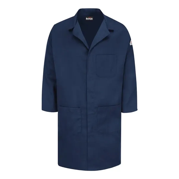Bulwark Concealed Snap Front Lab Coat - EXCEL FR® ComforT...... from ASI 84358 S&S Activewear