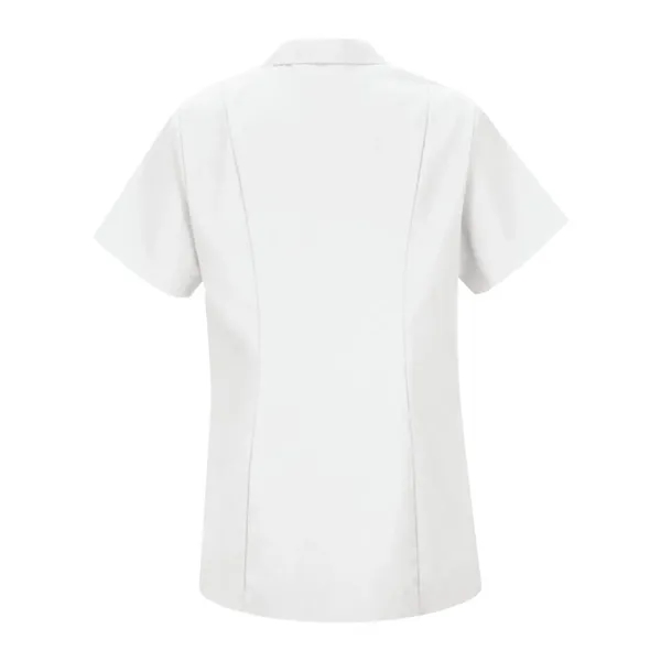 Zip front smock with princess seams for a flattering fit and... from ASI 84358 S&S Activewear