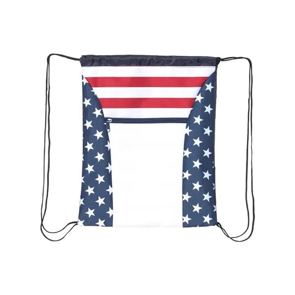 OAD Americana Drawstring Bag... from ASI 84358 S&S Activewear