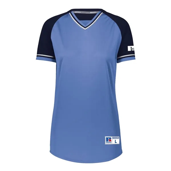 Russell Athletic Women's Classic V-Neck Jersey... from ASI 84358 S&S Activewear