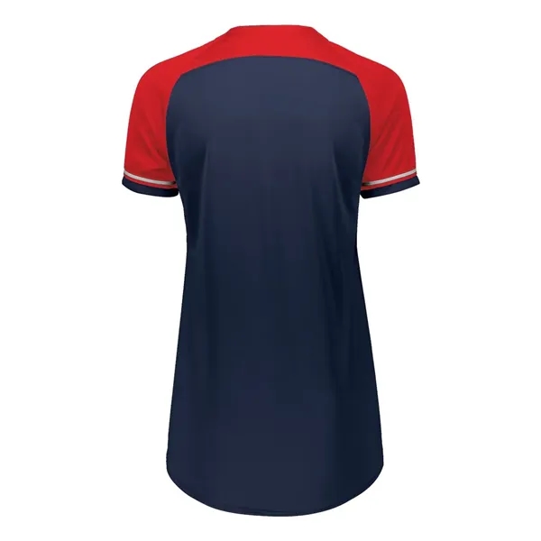 Russell Athletic Women's Classic V-Neck Jersey... from ASI 84358 S&S Activewear