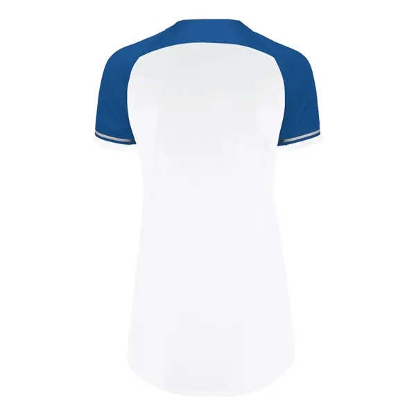 Russell Athletic Women's Classic V-Neck Jersey... from ASI 84358 S&S Activewear