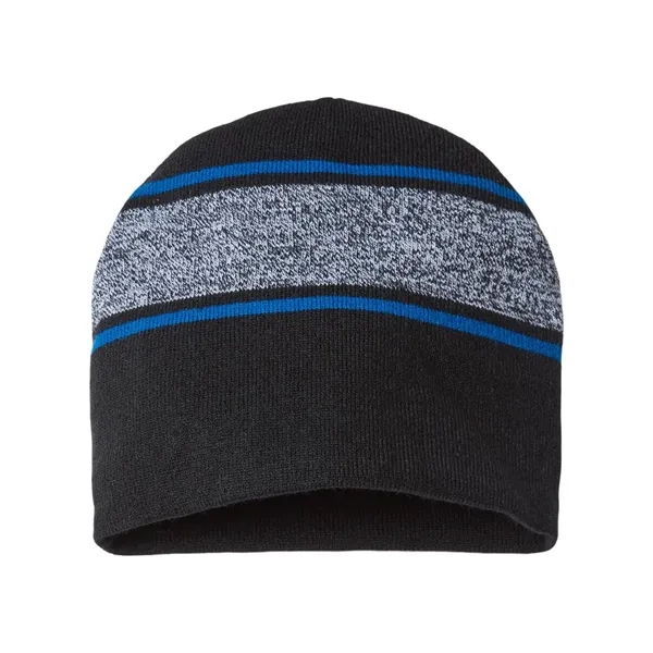 CAP AMERICA USA-Made Variegated Striped Beanie... from ASI 84358 S&S Activewear