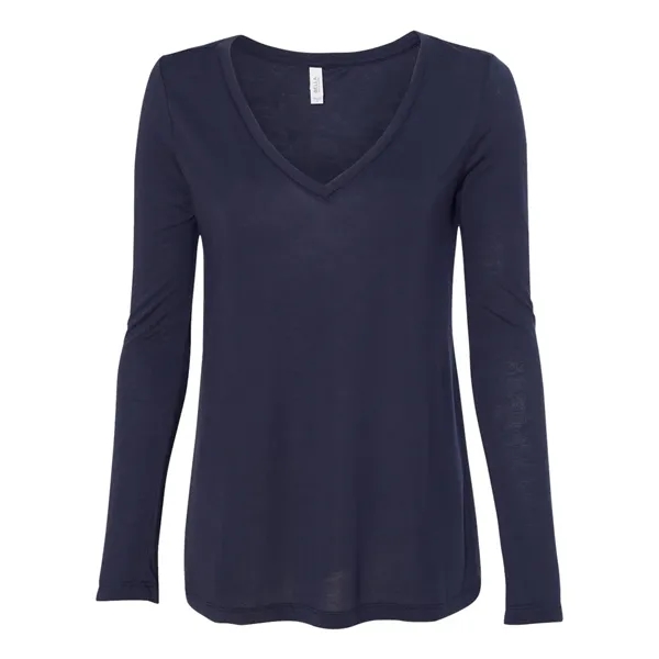 Women's Flowy Long Sleeve V-Neck T-Shirt.... from ASI 84358 S&S Activewear
