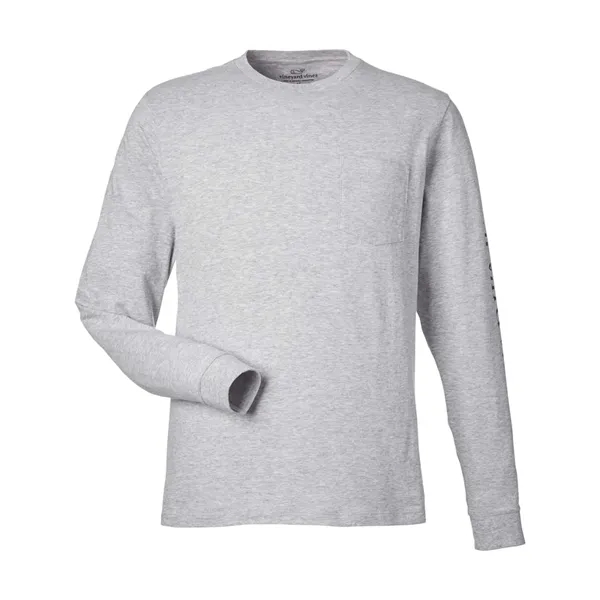 Vineyard Vines Long Sleeve Pocket T-Shirt... from ASI 84358 S&S Activewear