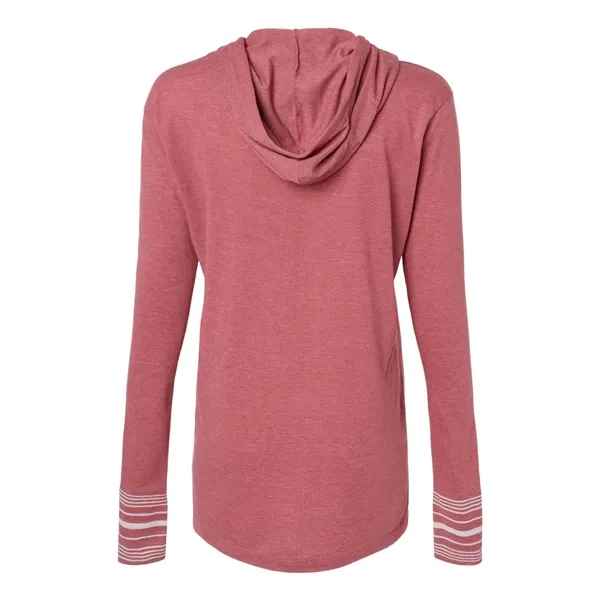 MV Sport Women's Heathered Jersey Hooded Tunic... from ASI 84358 S&S Activewear