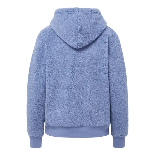 MV Sport Women's Starla Sherpa Hooded Pullover... from ASI 84358 S&S Activewear