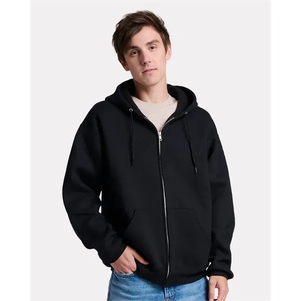 JERZEES Rugged Full-Zip Hooded Sweatshirt... from ASI 84358 S&S Activewear