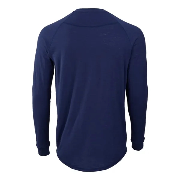 Boxercraft Henley Long Sleeve T-Shirt... from ASI 84358 S&S Activewear