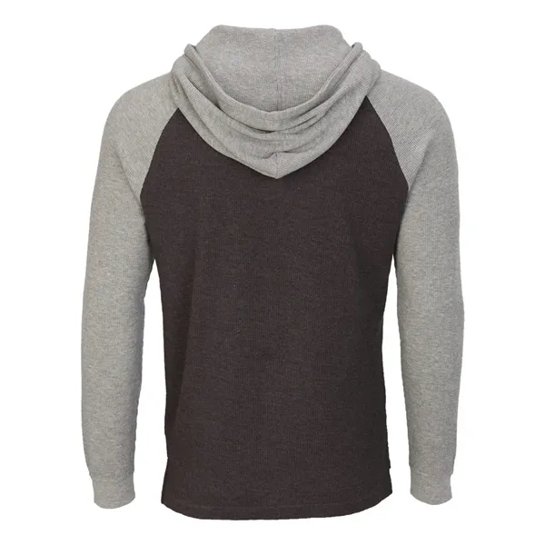 Boxercraft Waffle Knit Pullover Hooded Long Sleeve T-Shirt... from ASI 84358 S&S Activewear