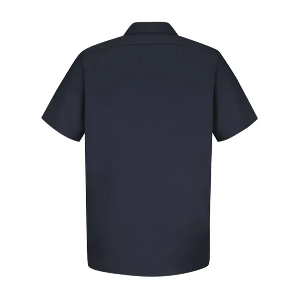 Cotton short sleeve uniform shirt with convertible collar. Blank product.... from ASI 84358 S&S Activewear