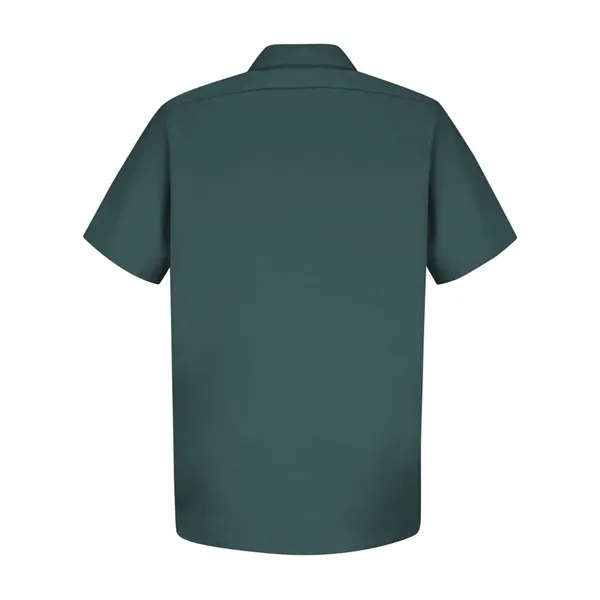 Cotton short sleeve uniform shirt with convertible collar. Blank product.... from ASI 84358 S&S Activewear