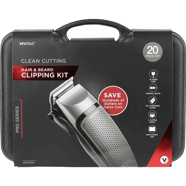 Vivitar® 20 Piece Hair & Beard Clipping Kit... from ASI 89320 Starline USA Inc