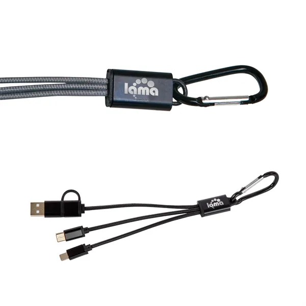 Libra 4-in-1 Charging Cable Set... from ASI 67866 Logomark/Valumark