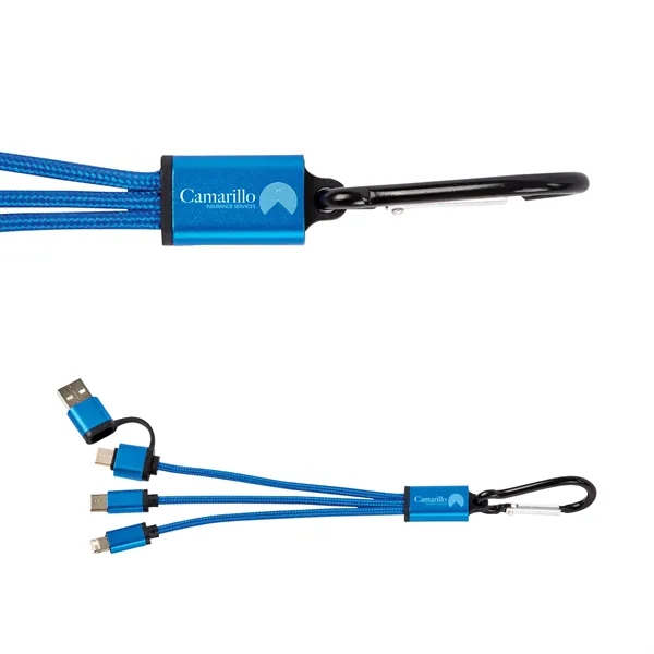 Libra 4-in-1 Charging Cable Set... from ASI 67866 Logomark/Valumark
