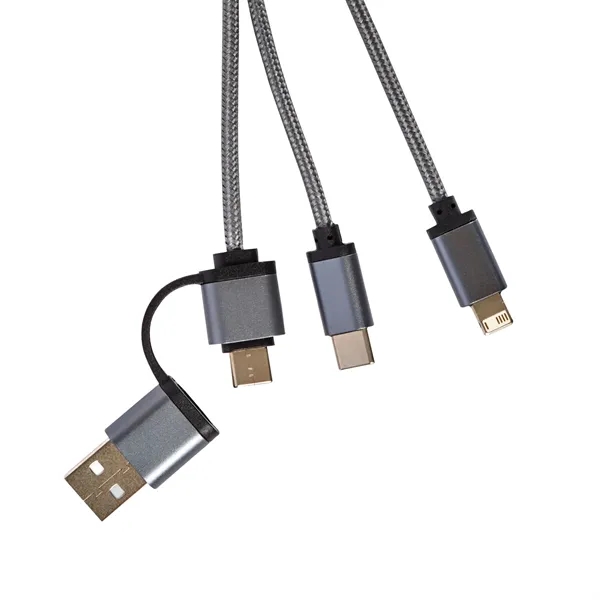 Libra 4-in-1 Charging Cable Set... from ASI 67866 Logomark/Valumark