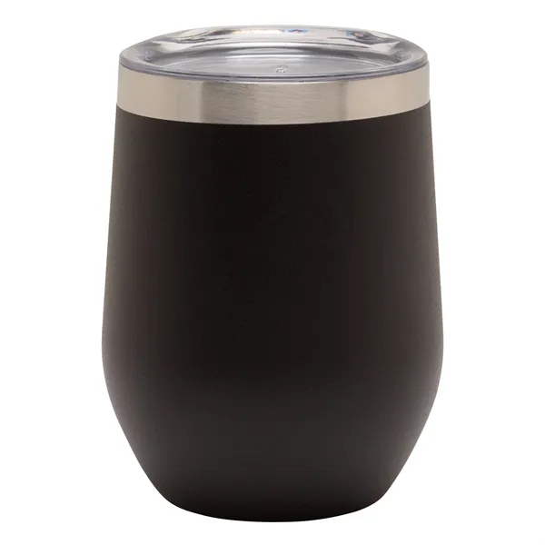 3.25" x 4.5" x 3.25" Aria 12 ounce double wall stainless... from ASI 67866 Logomark/Valumark