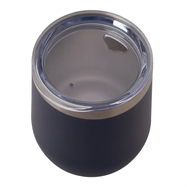 3.25" x 4.5" x 3.25" Aria 12 ounce double wall stainless... from ASI 67866 Logomark/Valumark