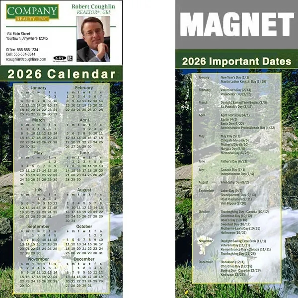 Full color calendar magnets.... from ASI 46719 Corner Lot Marketing Inc / CLMPromotions