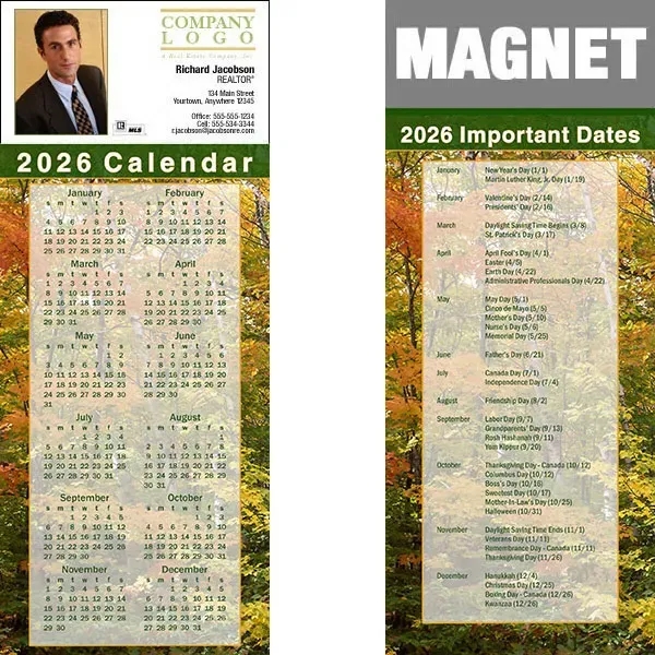 Full color calendar magnets.... from ASI 46719 Corner Lot Marketing Inc / CLMPromotions