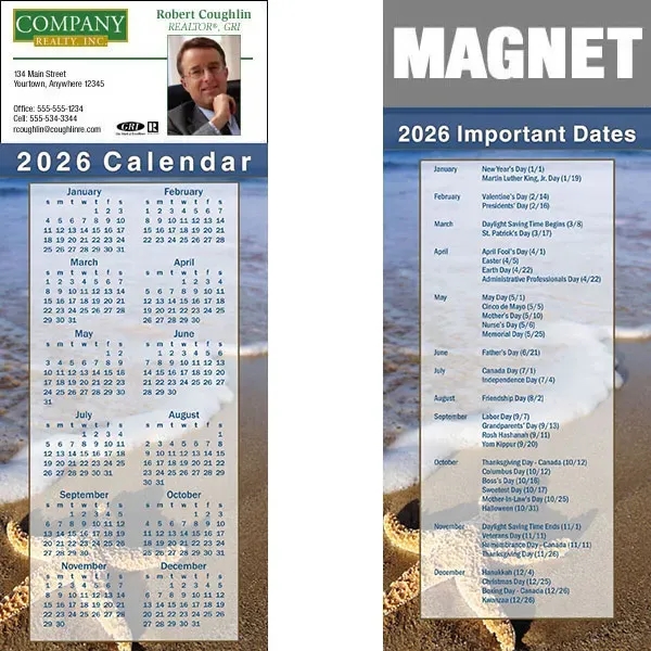 Full color calendar magnets.... from ASI 46719 Corner Lot Marketing Inc / CLMPromotions