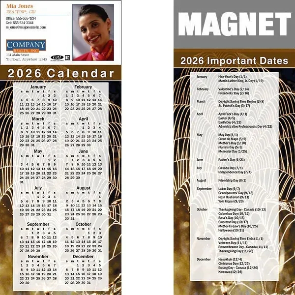 Full color calendar magnets.... from ASI 46719 Corner Lot Marketing Inc / CLMPromotions