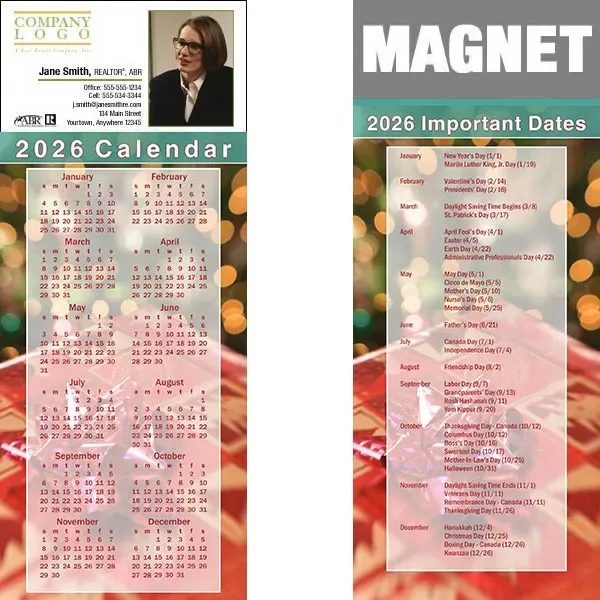 Full color calendar magnets.... from ASI 46719 Corner Lot Marketing Inc / CLMPromotions