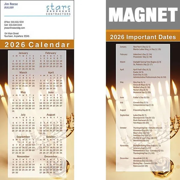 Full color calendar magnets.... from ASI 46719 Corner Lot Marketing Inc / CLMPromotions