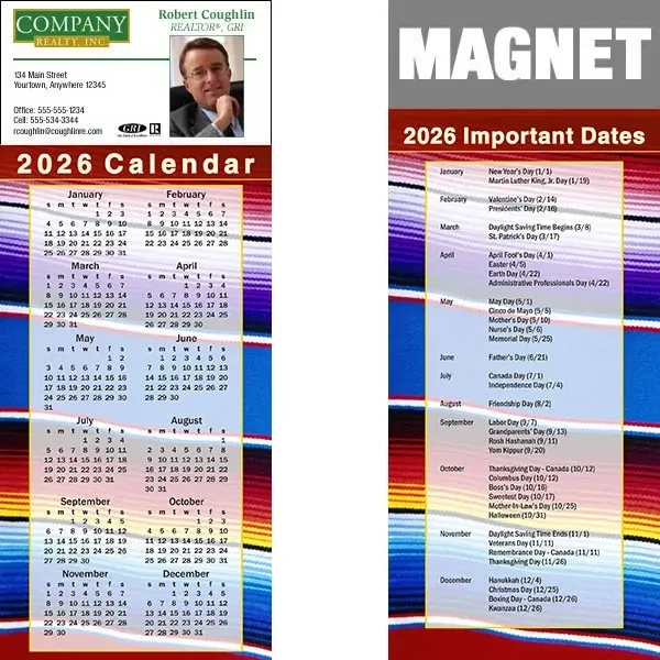Full color calendar magnets.... from ASI 46719 Corner Lot Marketing Inc / CLMPromotions