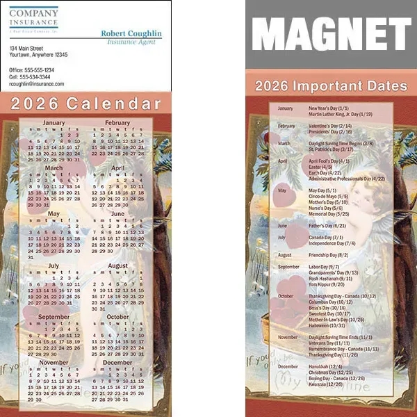 Full color calendar magnets.... from ASI 46719 Corner Lot Marketing Inc / CLMPromotions