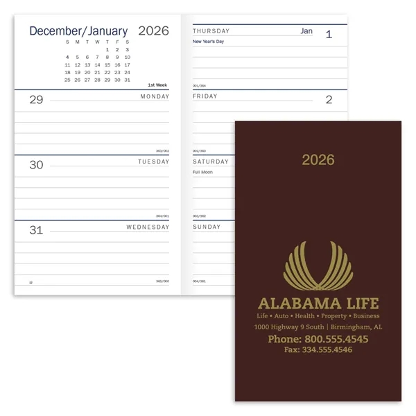 Classic Weekly Pocket Planner... from ASI 40480 Koozie Group / Norwood Triumph Calendar