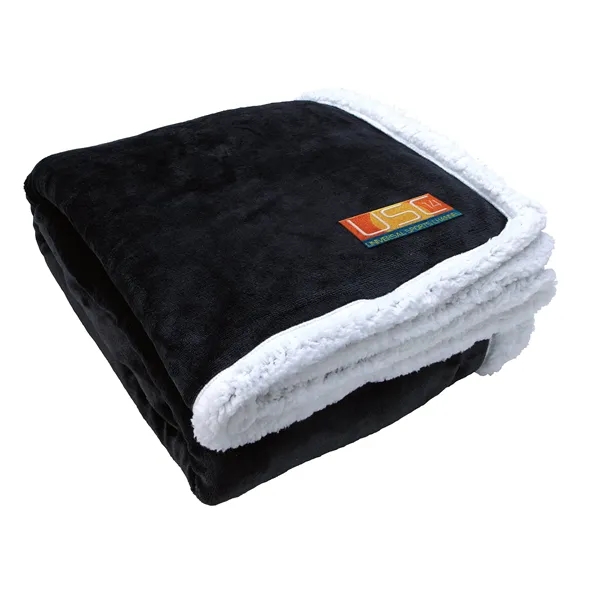 Oversize Sherpa Blanket... from ASI 40480 Koozie Group