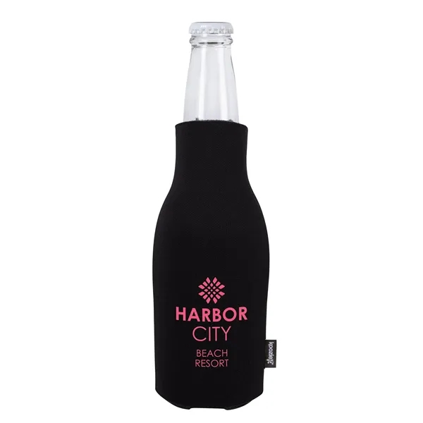 Koozie® Zip-Up Bottle Cooler with Opener... from ASI 40480 Koozie Group / Norwood