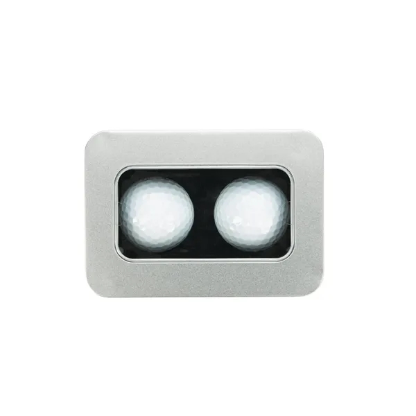 Titleist® 2-Ball Business Card Tin Pro V1®... from ASI 40480 Koozie Group