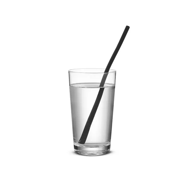 0.75" x 1.25" x 3.75" foldable silicone drinking straw and spork... from ASI 79530 Prime Line