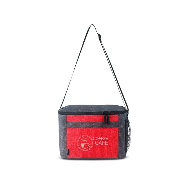 Cooler bag with a 12-can capacity, PVC coating, zippered main compartment,... from ASI 79530 Prime Line