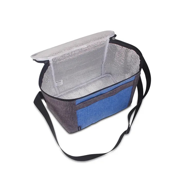 Cooler bag with a 12-can capacity, PVC coating, zippered main compartment,... from ASI 79530 Prime Line