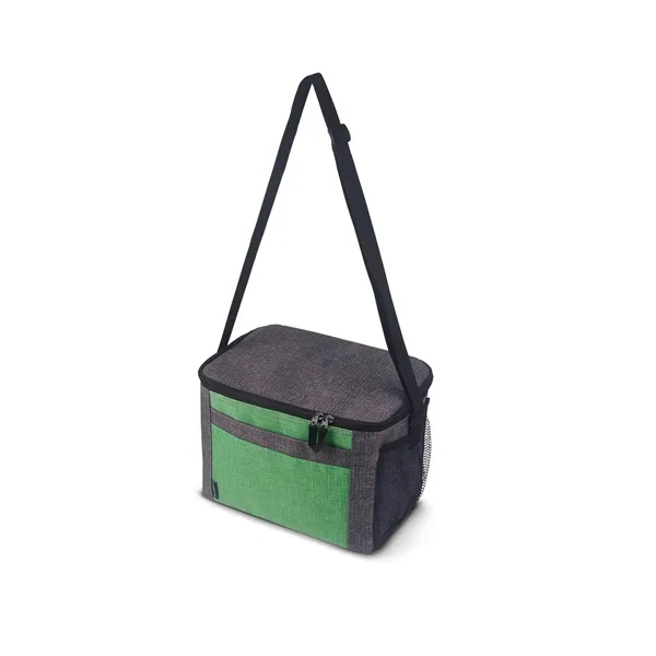 Cooler bag with a 12-can capacity, PVC coating, zippered main compartment,... from ASI 79530 Prime Line
