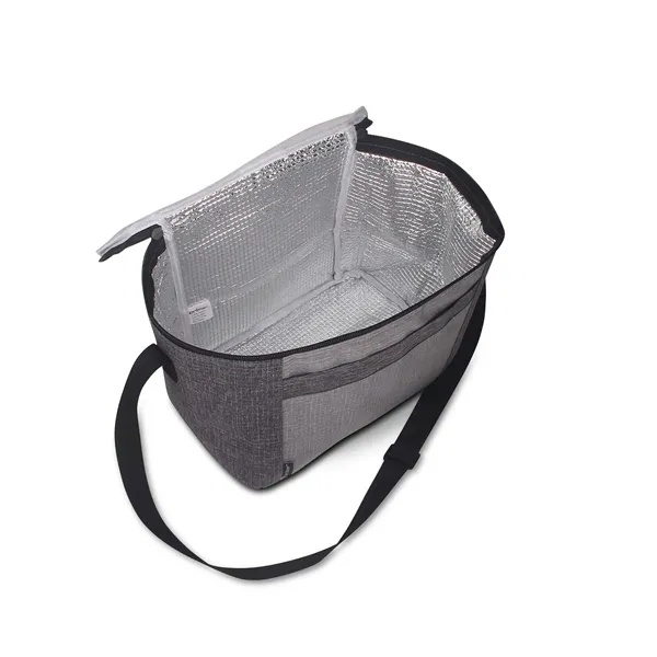 Cooler bag with a 12-can capacity, PVC coating, zippered main compartment,... from ASI 79530 Prime Line