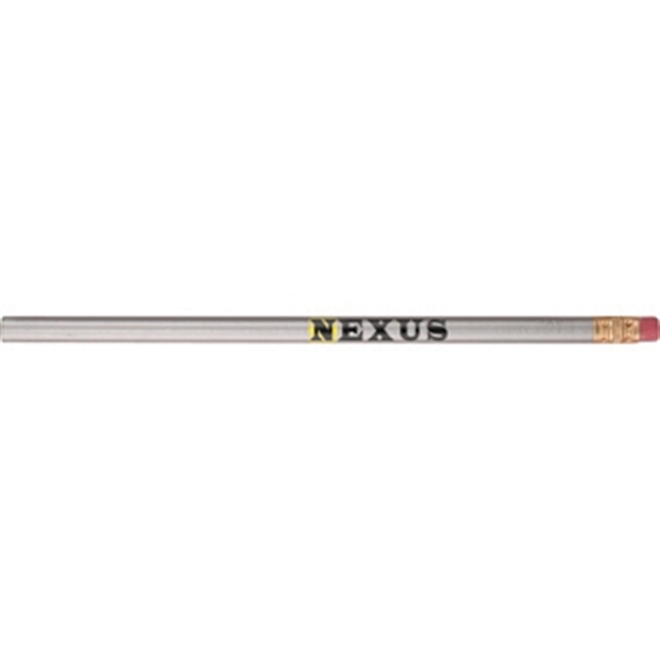 Wooden pencils with No. 2 graphite lead, gold tone ferrule and... from ASI 57653 Gold Bond