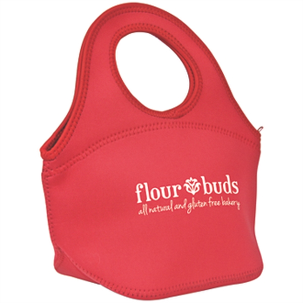 12 1/2" x 8" x 6 3/4" lunch bag with a... from ASI 57653 Gold Bond