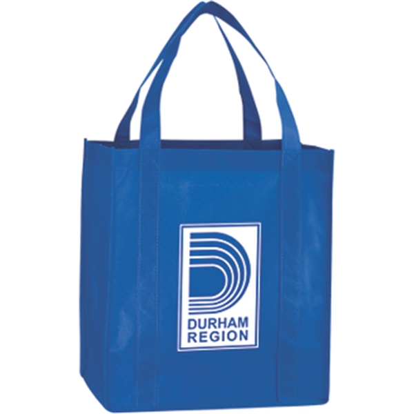 15" x 13" x 10" shopping bag with handles.... from ASI 57653 Gold Bond