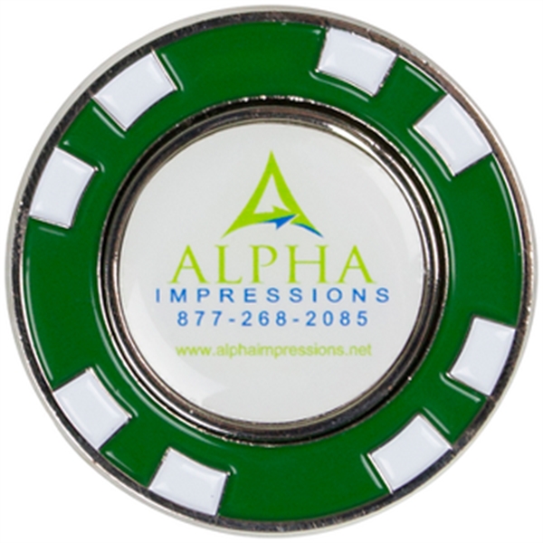 Ball marker with an assortment of colors.... from ASI 57653 Gold Bond