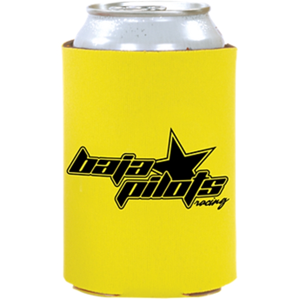 3.75" can cooler with an assortment of colors.... from ASI 57653 Gold Bond