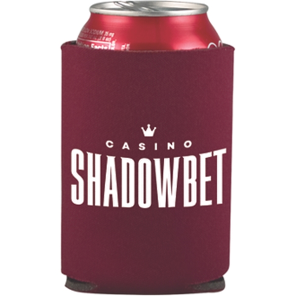 3.75" foam can and bottle cooler with collapsible design.... from ASI 57653 Gold Bond