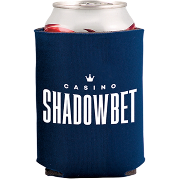 3.75" foam can and bottle cooler with collapsible design.... from ASI 57653 Gold Bond