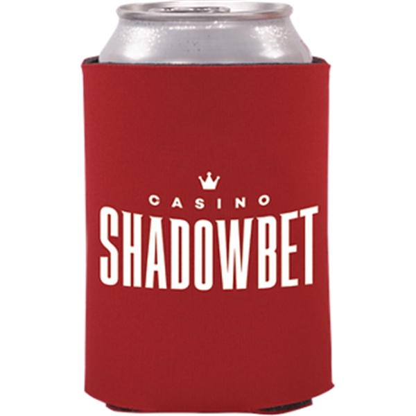 3.75" foam can and bottle cooler with collapsible design.... from ASI 57653 Gold Bond