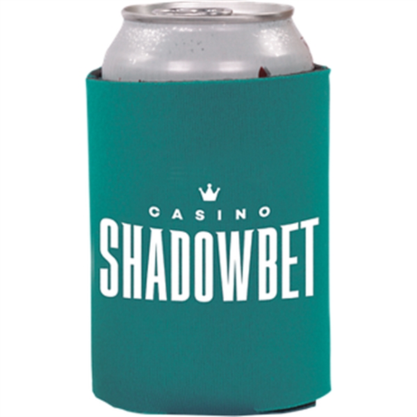 3.75" foam can and bottle cooler with collapsible design.... from ASI 57653 Gold Bond