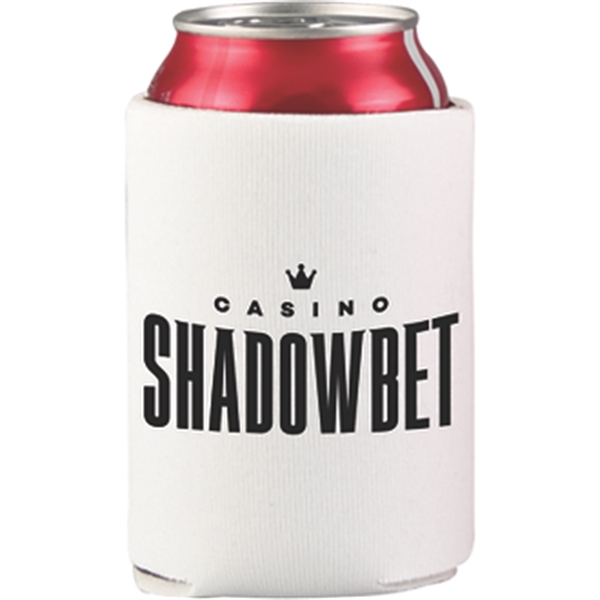 3.75" foam can and bottle cooler with collapsible design.... from ASI 57653 Gold Bond