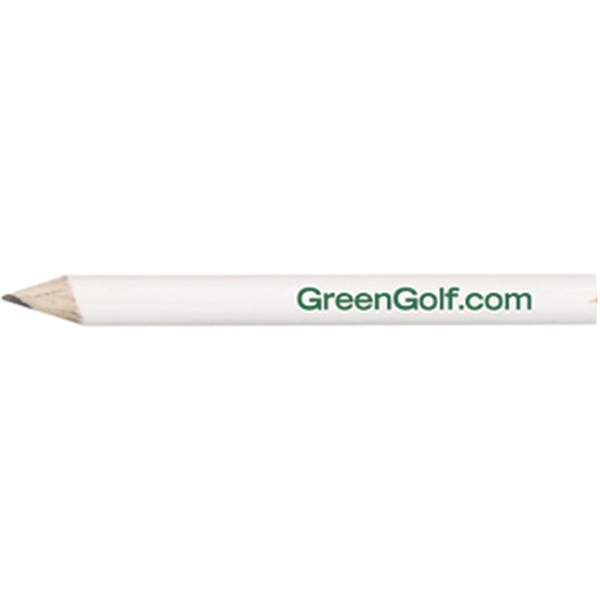 3.25" round wooden golf pencils.... from ASI 57653 Gold Bond
